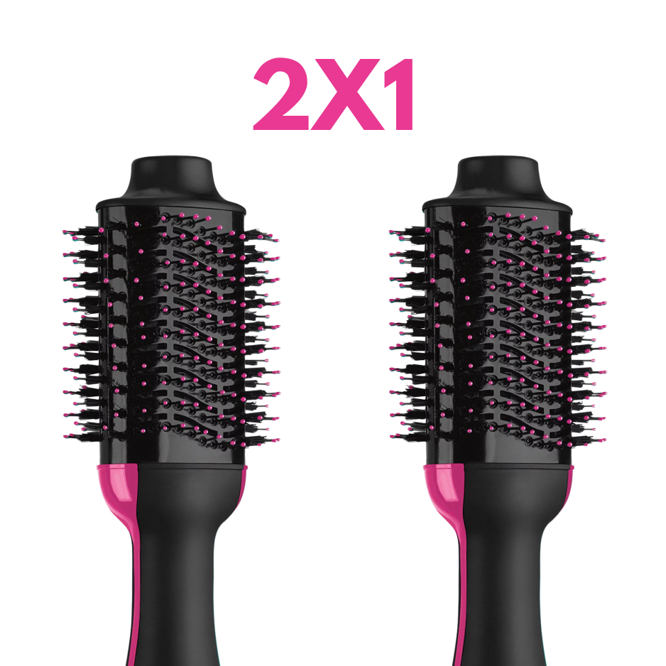 Cepillo secador 4 en 1 Anti Frizz Glowisima™ 2x1