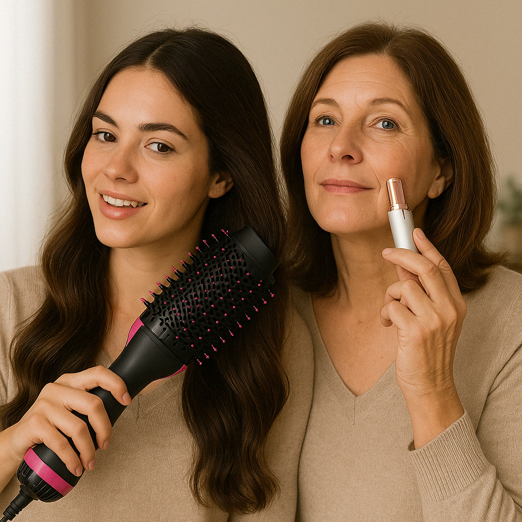 Pack Glowisima™ - Cepillo 4 en 1 + Depiladora facial