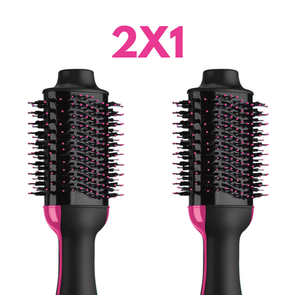 Cepillo secador 4 en 1 Anti Frizz Glowisima™ 2x1